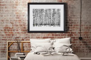 La battue. Oeuvre papier. Encadrement non inclus.