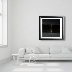 Le présage. Oeuvre papier. Encadrement non inclus.