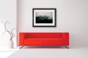 Matapédia. Oeuvre papier. Encadrement non inclus.